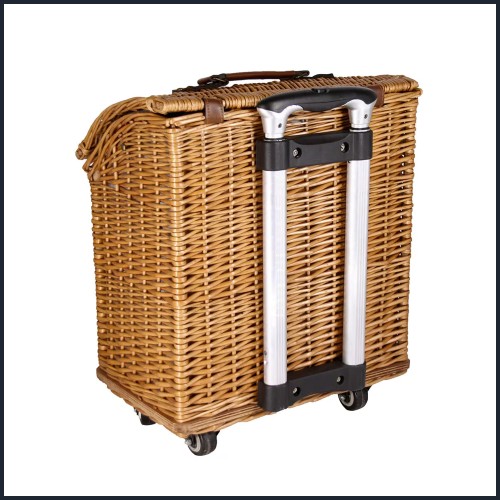 Panier à Roulettes 117 - Concordes | Wheeled Basket 117- Concorde - Rolling Basket - Pacific Compagnie.