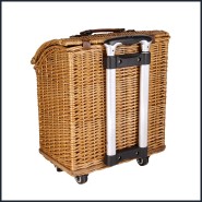 Panier à Roulettes 117 - Concordes | Wheeled Basket 117- Concorde - Rolling Basket - Pacific Compagnie.