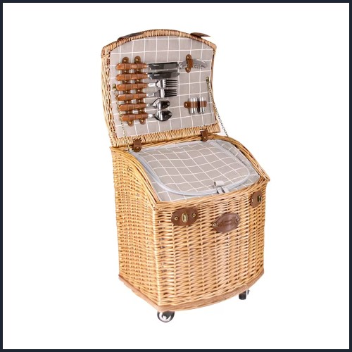 Panier à Roulettes 117 - Concordes | Wheeled Basket 117- Concorde - Easy Transport - Pacific Compagnie.