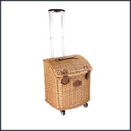 Panier à Roulettes 117 - Concordes | Wheeled Basket 117- Concorde - Concorde Basket - Pacific Compagnie.