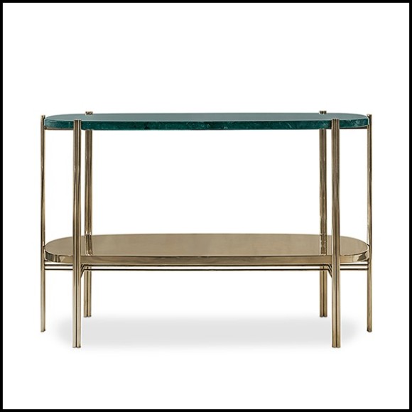 Console 157- Green Marble
