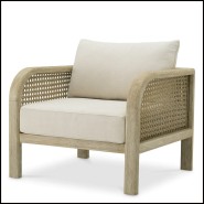 Fauteuil d'extérieur 24 - Julian Outdoor - Julian garden chair view - Pacific Compagnie.