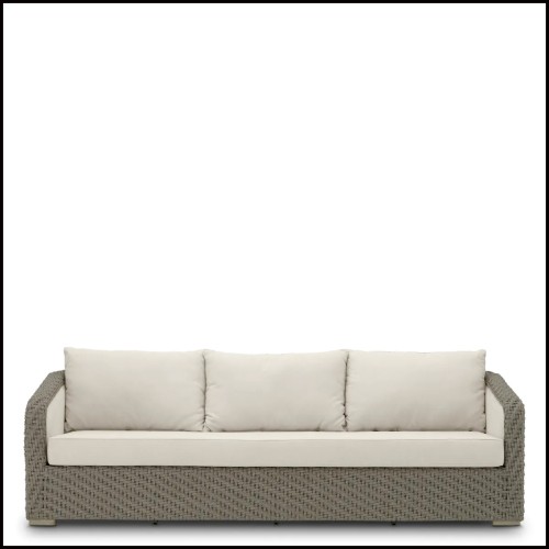 Canapé d'extérieur 24 - Bryson Outdoor | Brown Bryson garden sofa - Pacific Compagnie.
