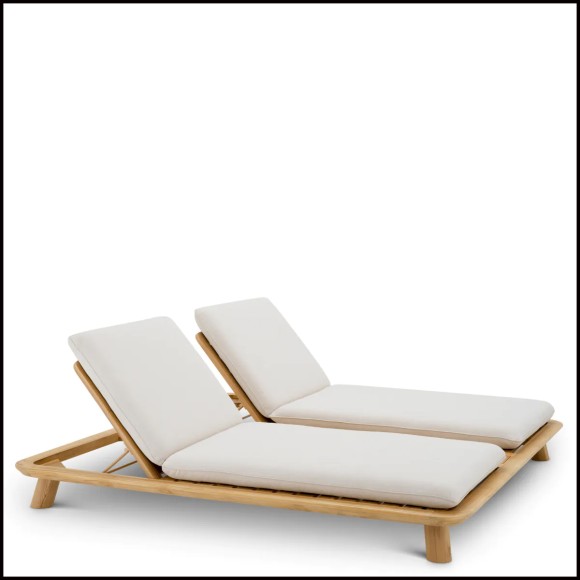 Lit de Piscine  24 - Weston Double Outdoor | Weston double patio lounger - Pacific Compagnie.