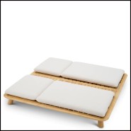 Lit de Piscine 24 - Weston Double Outdoor - Confort optimal - Pacific Compagnie.