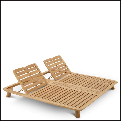 Lit de Piscine 24 - Weston Double Outdoor - Tissu résistant - Pacific Compagnie.