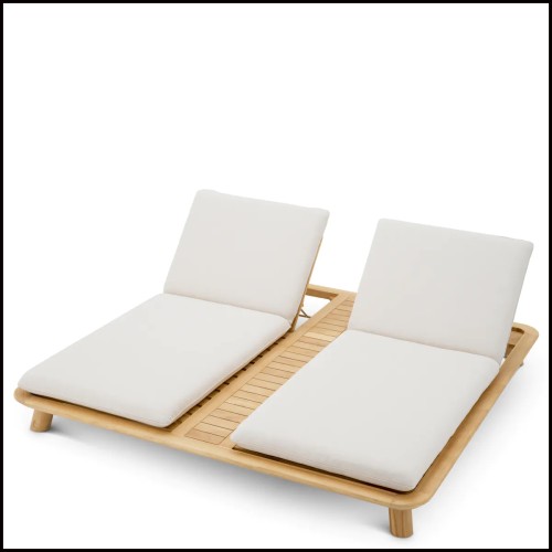 Lit de Piscine 24 - Weston Double Outdoor - Détente piscine - Pacific Compagnie.