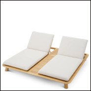 Lit de Piscine 24 - Weston Double Outdoor - Détente piscine - Pacific Compagnie.