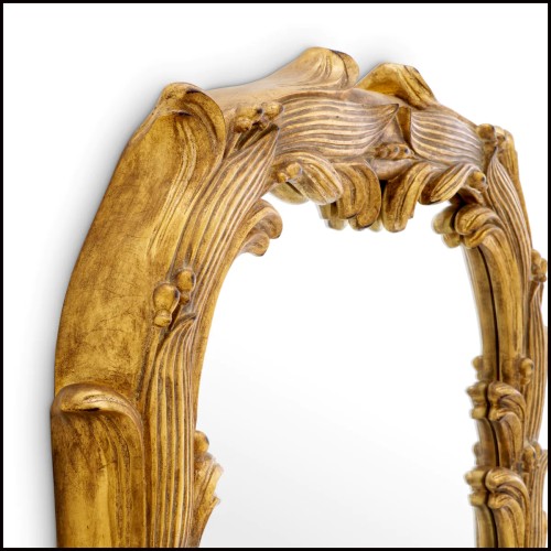 Miroir 24 - Gavin | Gavin mirror in Mahogany - Pacific Compagnie.