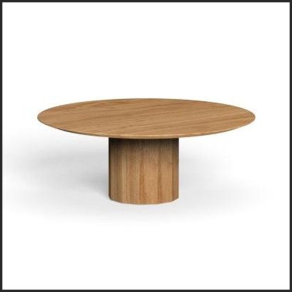 Table Basse 214 - Salinas Round - Moderne - Pacific Compagnie.