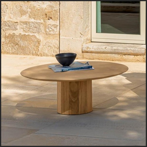 Table Basse 214 - Salinas Round | Round Living Room Table - Pacific Compagnie.