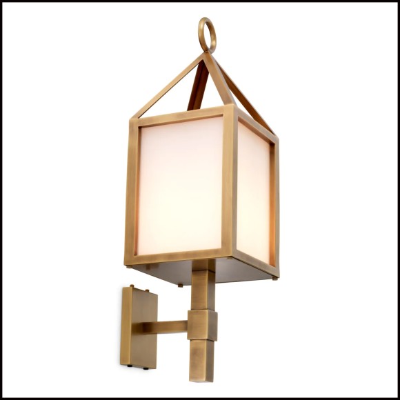 Applique Outdoor 24 - Riserva - Diffuseur opale - Pacific Compagnie.