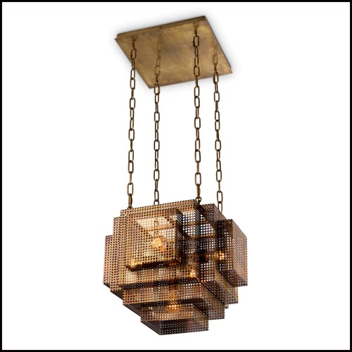 Suspension 24 - Geary - Style industriel - Pacific Compagnie.