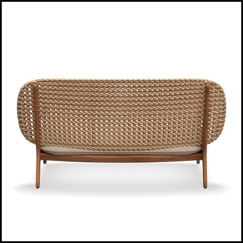 Sofa 45 - Kay, teak- Pacific Compagnie.