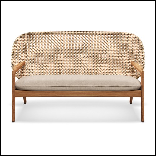 Sofa 45 - Kay, teak- Pacific Compagnie.