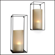 Etagère murale 24 - Deco rectangulaire, lot de 2, minimaliste - Pacific Compagnie.