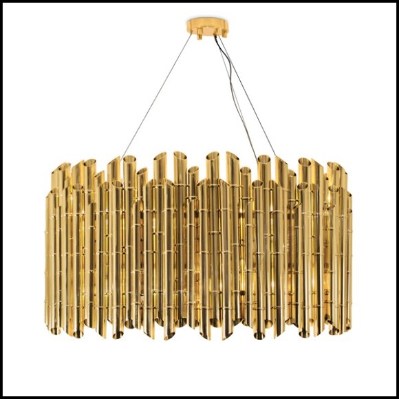 Suspension 155 - Bamboo - Bamboo en laiton - Pacific Compagnie.