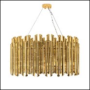 Suspension 155 - Bamboo - Bamboo en laiton - Pacific Compagnie.