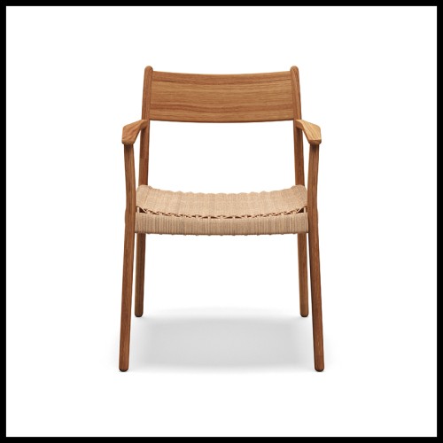 Chaise 45 - Lima, détail pieds - Pacific Compagnie.