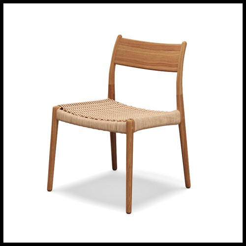 Chaise 45 - Lima, profil - Pacific Compagnie.