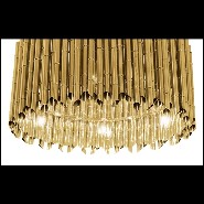 Suspension 155 - Bamboo - Tubes de laiton - Pacific Compagnie.