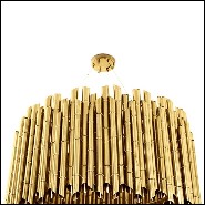 Suspension 155 - Bamboo - Laiton brillant - Pacific Compagnie.