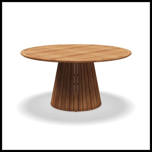 Table à Manger 145 - Whirl - Plateau verre - Pacific Compagnie.