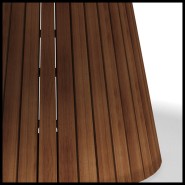 Dining table 145 - Whirl - Paris showroom - Pacific Compagnie.