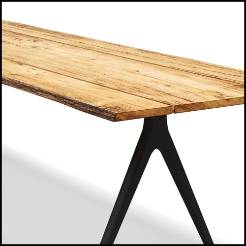 Dining Table 145 - Raw - Wood - Pacific Compagnie.