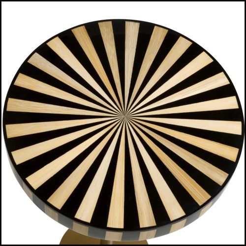 Table d'appoint 24 - Albany - Métal noir - Pacific Compagnie.