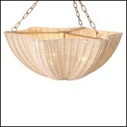 Lustre 24 - Los Palmos | Chandelier with Los Palmos detail - Pacific Compagnie.
