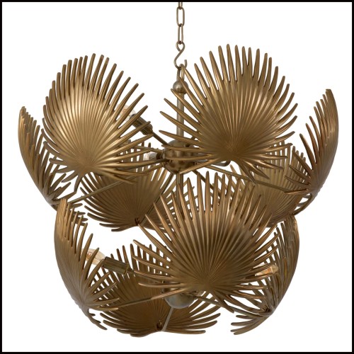 Lustre 24 - Foliage | Lighting fixture Foliage pattern - Pacific Compagnie.