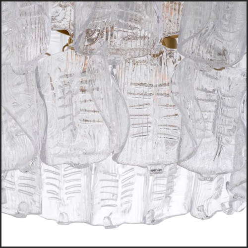 Lustre 24 - Solange, verre artisanal - Pacific Compagnie.