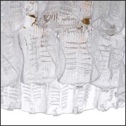 Lustre 24 - Solange, verre artisanal - Pacific Compagnie.