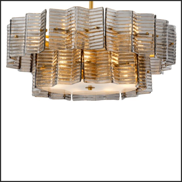 Lustre 24 - Silvano - Bronze doré - Pacific Compagnie.