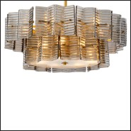 Lustre 24 - Silvano - Bronze doré - Pacific Compagnie.