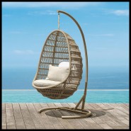 Chaise 214 - Egg Lounge Hanging - Assise suspendue - Pacific Compagnie.