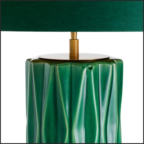 Lampe 24 - Amarello - Green Ceramic Amarello Lamp - Pacific Compagnie.