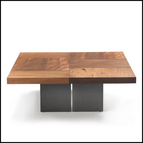 Coffee Table 154 - Kauri Wood - Wood detail - Pacific Compagnie.
