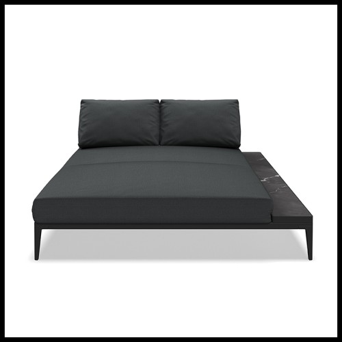 Chaise Longue 45 - Grid | Lounge Chair 45- Grid - Grid furniture by Pacific Compagnie - Pacific Compagnie.