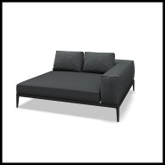 Chaise Longue 45 - Grid | Lounge Chair 45- Grid - Grid outdoor lounge chair - Pacific Compagnie.