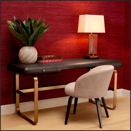 Chaise 24 - Vichy | Dining Chair 24 - Vichy - Elegant Vichy Dining Chair - Pacific Compagnie.