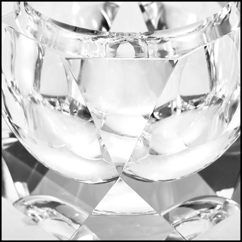 Cendrier 24 - Tampa - Verre élégant - Pacific Compagnie.