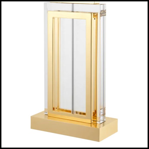 Lampe de Table 24 - Arlington Gold | Table Lamp 24 - Arlington Gold - Bedside Arlington lamp - Pacific Compagnie.