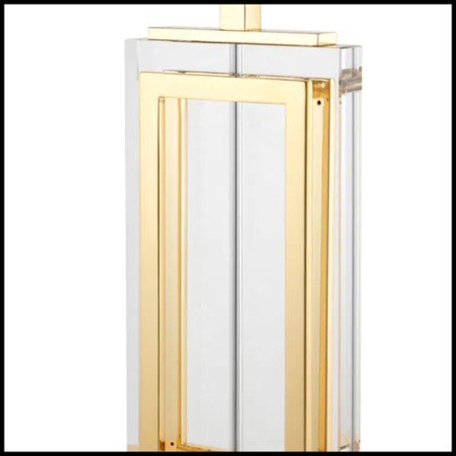 Lampe de Table 24 - Arlington Gold | Table Lamp 24 - Arlington Gold - Arlington Gold lighting - Pacific Compagnie.