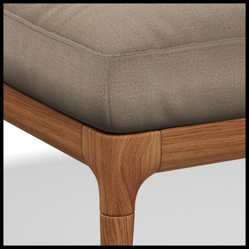 Pouf 45 - Lima | Ottoman 45- Lima - Lima round ottoman - Pacific Compagnie.