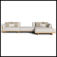 Canapé Modulable 214 - Argo Wood | Modular Sofa Argo Wood - Customizable Argo Wood sofa - Pacific Compagnie.