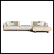 Canapé Modulable 214 - Argo Wood | Modular Sofa Argo Wood - Talenti Argo Wood modular sofa - Pacific Compagnie.