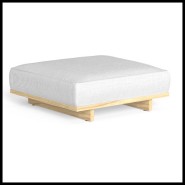 Pouf 214 - Argo Wood - Salon design - Pacific Compagnie.