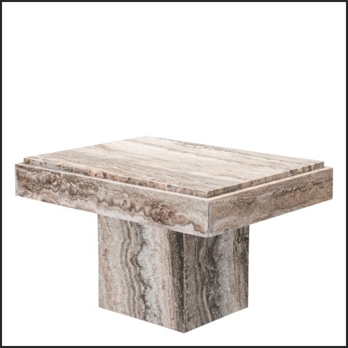 Table d'Appoint 24 - Sartoria Silver - Métal argenté - Pacific Compagnie.